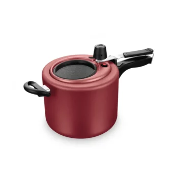 Panela de Pressão Antiaderente c/ Visor 4500ml Cereja - MTA
