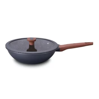 Frigideira Wok Antiaderente Linha Titanium MTA 30cm