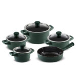 Jogo De Panelas De Cerâmica Ceraflame Duo (Smart) 5 peças - Matte